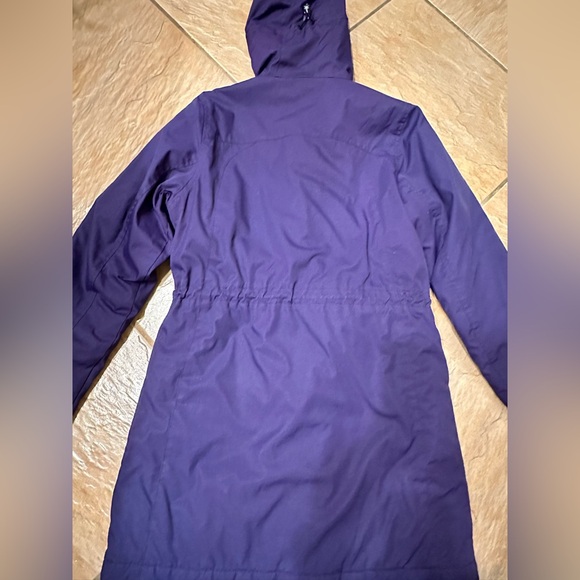 🎉HP!🎉 LL Bean Winter Warmer Jacket Size XS Purple Fleece Lined Hooded Full Zip - Picture 11 of 14